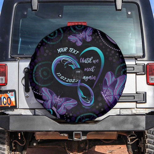 Personalized Australia Infinity Heart Indigenous Spare Tire Cover Fly High Until We Meet Again - Aussie Hoodie