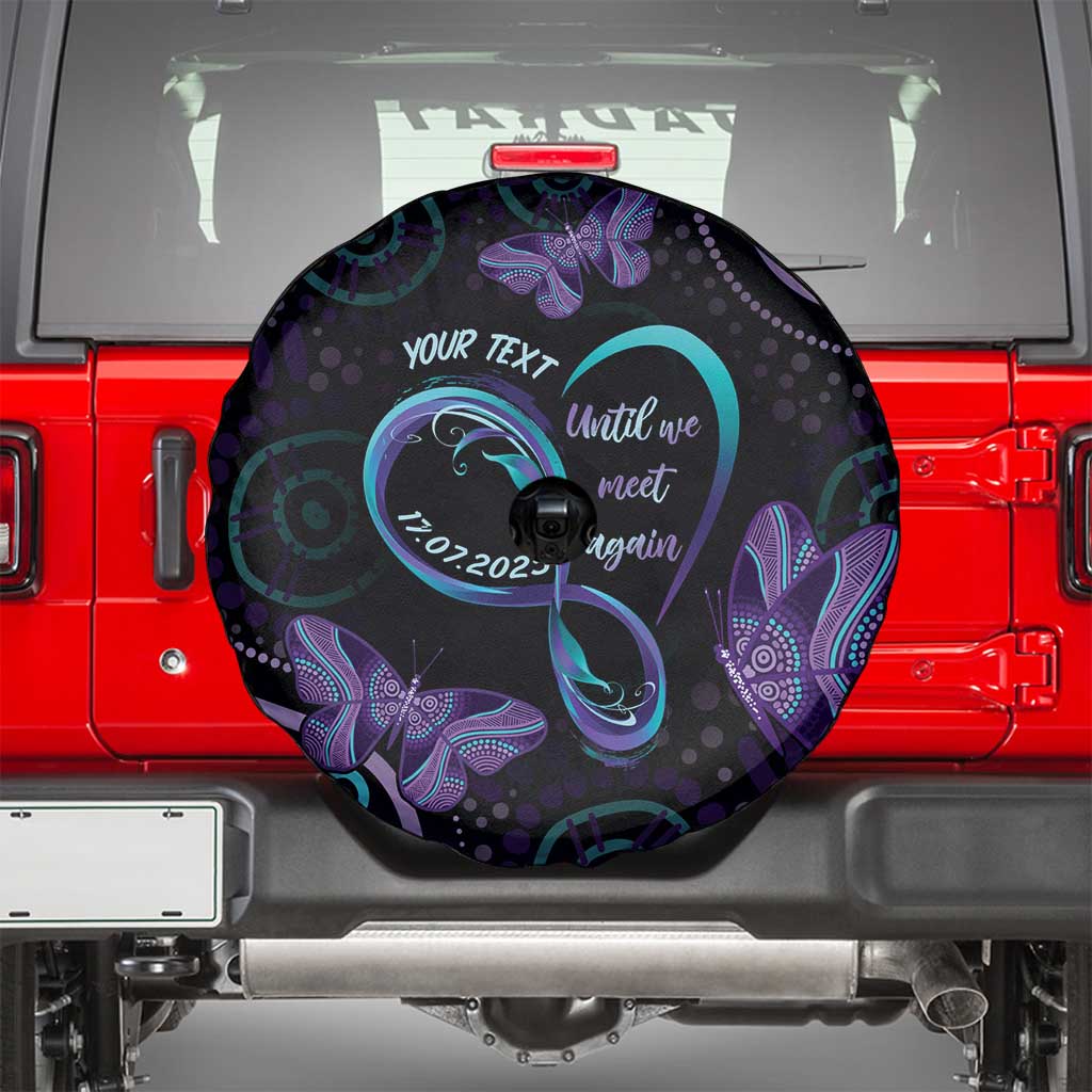 Personalized Australia Infinity Heart Indigenous Spare Tire Cover Fly High Until We Meet Again - Aussie Hoodie
