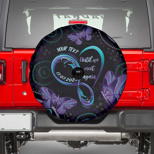 Personalized Australia Infinity Heart Indigenous Spare Tire Cover Fly High Until We Meet Again - Aussie Hoodie