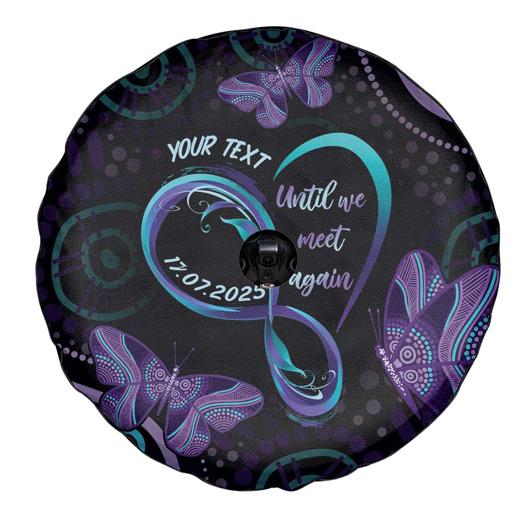 Personalized Australia Infinity Heart Indigenous Spare Tire Cover Fly High Until We Meet Again - Aussie Hoodie