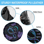 Personalized Australia Infinity Heart Indigenous Spare Tire Cover Fly High Until We Meet Again - Aussie Hoodie