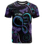 Personalized Australia Infinity Heart Indigenous T Shirt Fly High Until We Meet Again - Aussie Hoodie