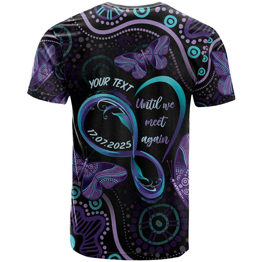 Personalized Australia Infinity Heart Indigenous T Shirt Fly High Until We Meet Again - Aussie Hoodie