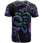 Personalized Australia Infinity Heart Indigenous T Shirt Fly High Until We Meet Again - Aussie Hoodie