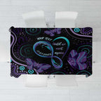 Personalized Australia Infinity Heart Indigenous Tablecloth Fly High Until We Meet Again - Aussie Hoodie