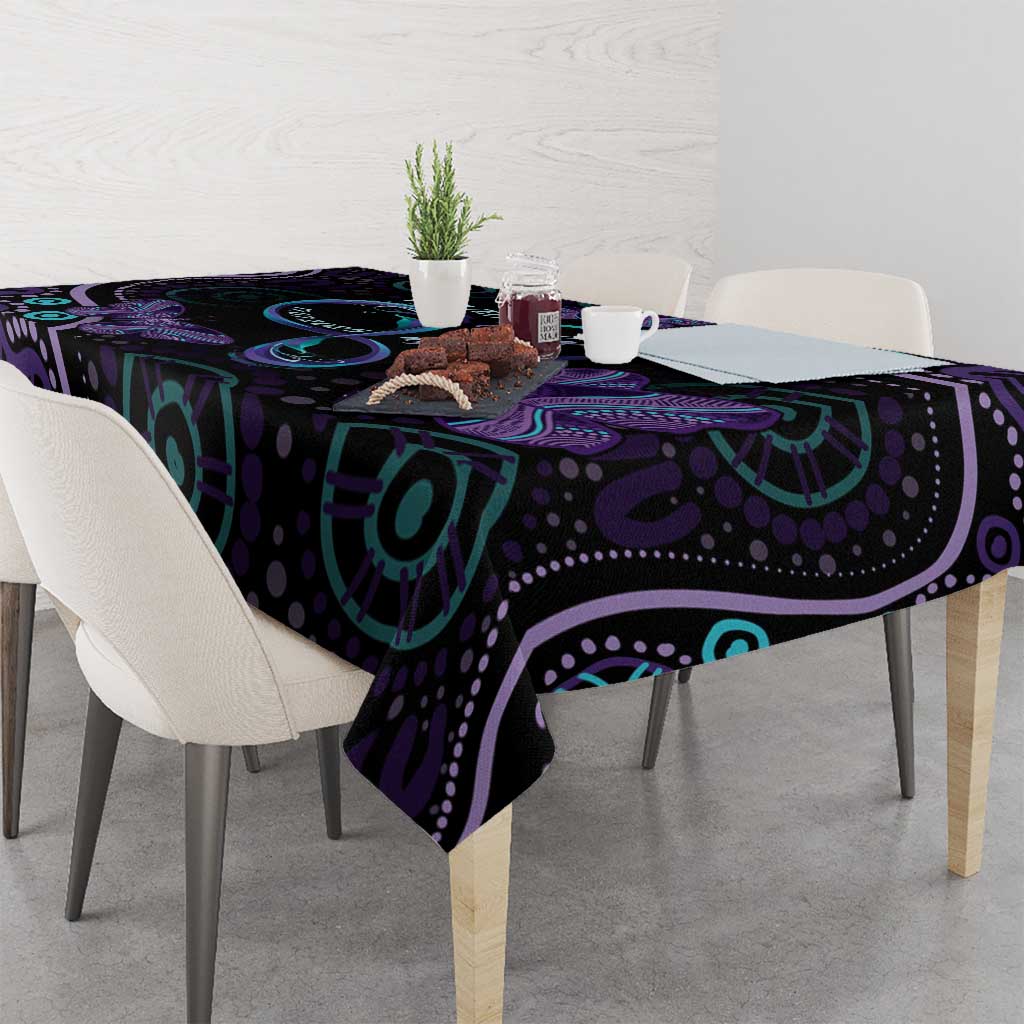 Personalized Australia Infinity Heart Indigenous Tablecloth Fly High Until We Meet Again - Aussie Hoodie