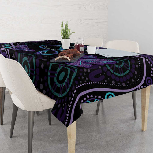 Personalized Australia Infinity Heart Indigenous Tablecloth Fly High Until We Meet Again - Aussie Hoodie