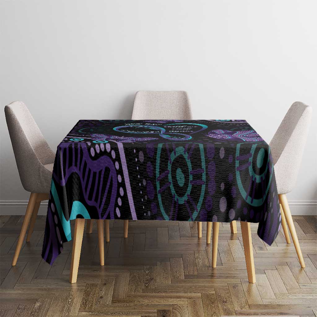 Personalized Australia Infinity Heart Indigenous Tablecloth Fly High Until We Meet Again - Aussie Hoodie