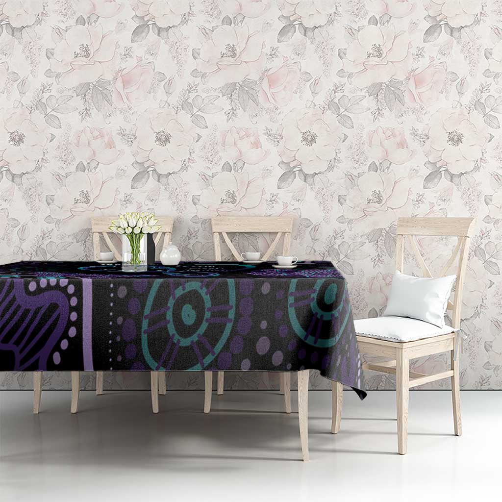 Personalized Australia Infinity Heart Indigenous Tablecloth Fly High Until We Meet Again - Aussie Hoodie