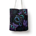 Personalized Australia Infinity Heart Indigenous Tote Bag Fly High Until We Meet Again - Aussie Hoodie