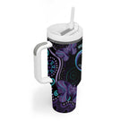 Personalized Australia Infinity Heart Indigenous Tumbler With Handle Fly High Until We Meet Again - Aussie Hoodie