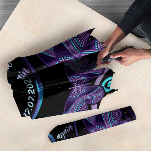 Personalized Australia Infinity Heart Indigenous Umbrella Fly High Until We Meet Again - Aussie Hoodie