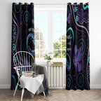 Personalized Australia Infinity Heart Indigenous Window Curtain Fly High Until We Meet Again - Aussie Hoodie