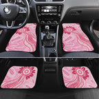 First Nation Aboriginal Dot Arts Car Mats Think Pink - Aussie Hoodie