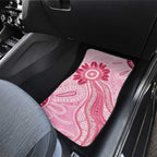 First Nation Aboriginal Dot Arts Car Mats Think Pink - Aussie Hoodie