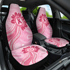 First Nation Aboriginal Dot Arts Car Seat Cover Think Pink - Aussie Hoodie