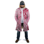 First Nation Aboriginal Dot Arts Cloak Think Pink - Aussie Hoodie