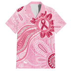 First Nation Aboriginal Dot Arts Family Matching Summer Maxi Dress and Hawaiian Shirt Think Pink - Aussie Hoodie