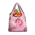 First Nation Aboriginal Dot Arts Grocery Bag Think Pink - Aussie Hoodie