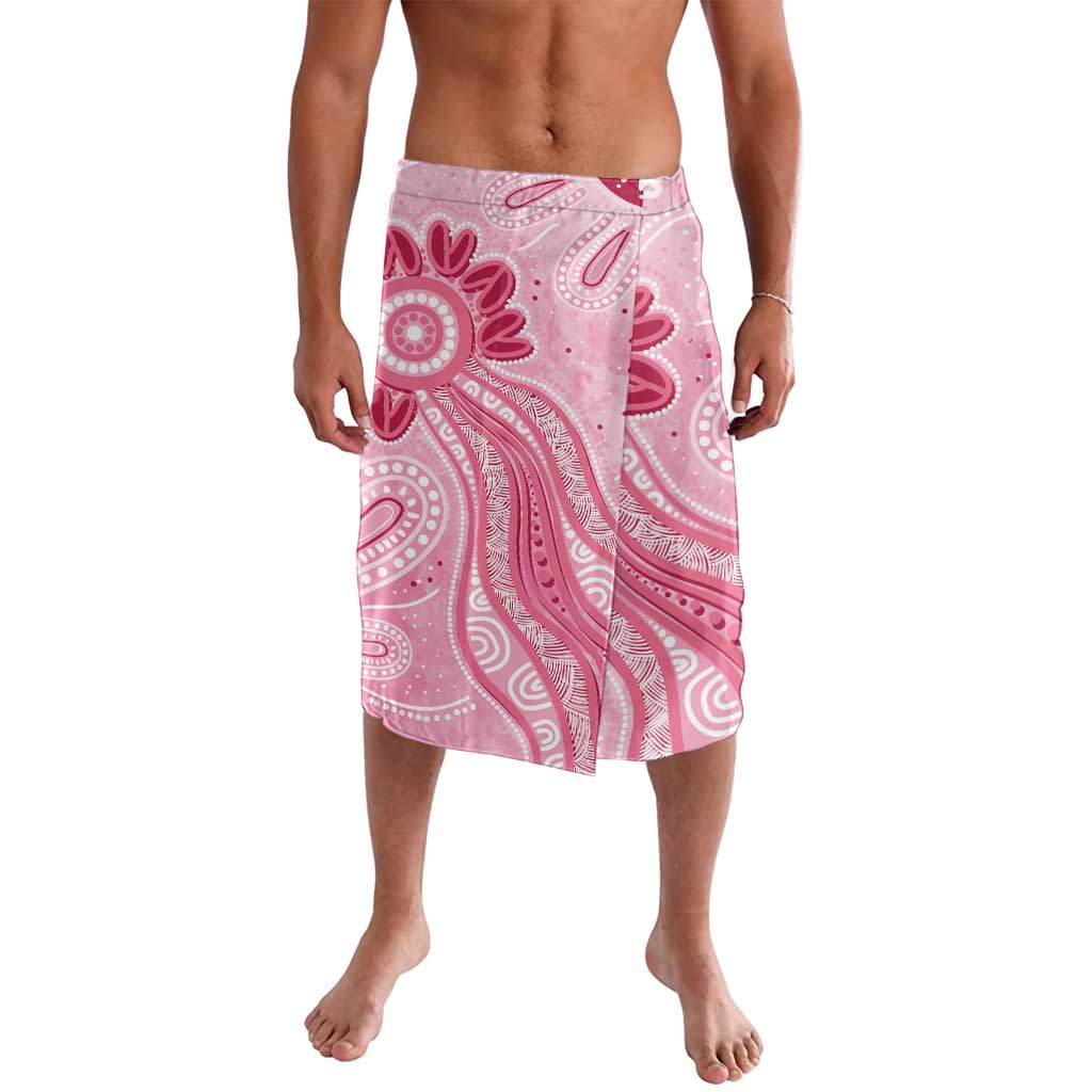 First Nation Aboriginal Dot Arts Lavalava Think Pink - Aussie Hoodie
