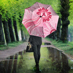 First Nation Aboriginal Dot Arts Umbrella Think Pink - Aussie Hoodie