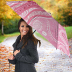 First Nation Aboriginal Dot Arts Umbrella Think Pink - Aussie Hoodie