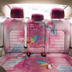 Australia Fight Cancer In All Colors Back Car Seat Cover Galah Pink Tie Dye - Aussie Hoodie