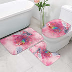 Australia Fight Cancer In All Colors Bathroom Set Galah Pink Tie Dye - Aussie Hoodie