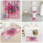 Australia Fight Cancer In All Colors Bathroom Set Galah Pink Tie Dye - Aussie Hoodie