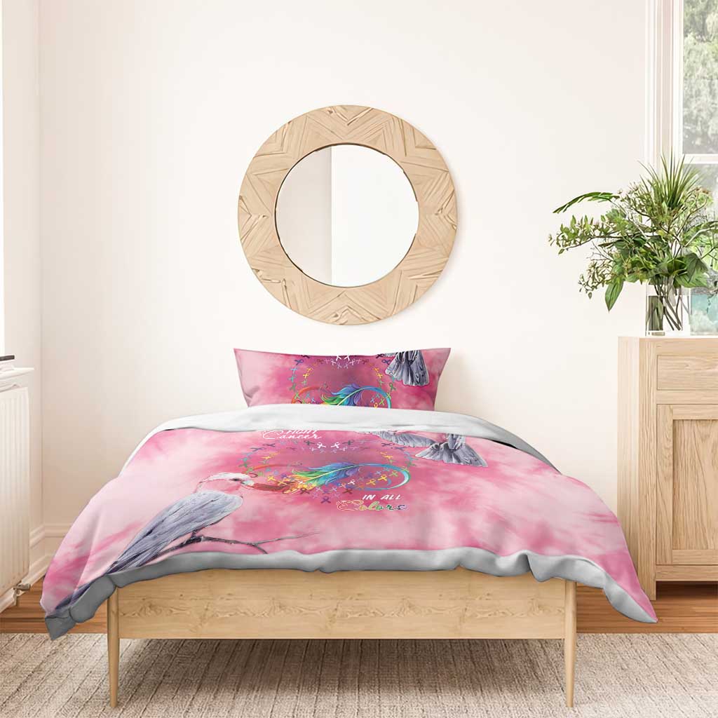 Australia Fight Cancer In All Colors Bedding Set Galah Pink Tie Dye - Aussie Hoodie