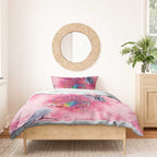 Australia Fight Cancer In All Colors Bedding Set Galah Pink Tie Dye - Aussie Hoodie