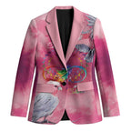 Australia Fight Cancer In All Colors Blazer Galah Pink Tie Dye - Aussie Hoodie