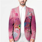 Australia Fight Cancer In All Colors Blazer Galah Pink Tie Dye - Aussie Hoodie