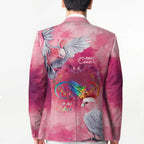 Australia Fight Cancer In All Colors Blazer Galah Pink Tie Dye - Aussie Hoodie