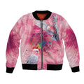 Australia Fight Cancer In All Colors Bomber Jacket Galah Pink Tie Dye - Aussie Hoodie