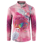 Australia Fight Cancer In All Colors Button Sweatshirt Galah Pink Tie Dye - Aussie Hoodie