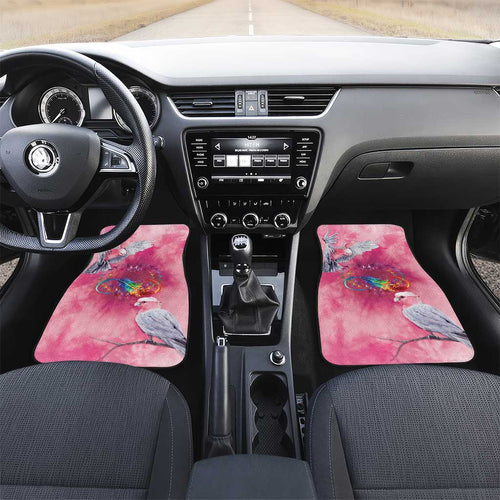 Australia Fight Cancer In All Colors Car Mats Galah Pink Tie Dye - Aussie Hoodie