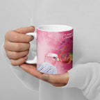 Australia Fight Cancer In All Colors Ceramic Mug Galah Pink Tie Dye - Aussie Hoodie