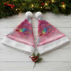 Australia Fight Cancer In All Colors Christmas Santa Hat Galah Pink Tie Dye - Aussie Hoodie