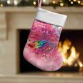 Australia Fight Cancer In All Colors Christmas Stocking Galah Pink Tie Dye - Aussie Hoodie