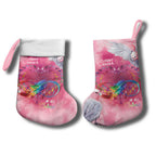 Australia Fight Cancer In All Colors Christmas Stocking Galah Pink Tie Dye - Aussie Hoodie