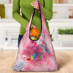 Australia Fight Cancer In All Colors Grocery Bag Galah Pink Tie Dye - Aussie Hoodie