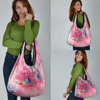 Australia Fight Cancer In All Colors Grocery Bag Galah Pink Tie Dye - Aussie Hoodie