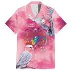 Australia Fight Cancer In All Colors Hawaiian Shirt Galah Pink Tie Dye - Aussie Hoodie