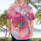 Australia Fight Cancer In All Colors Hawaiian Shirt Galah Pink Tie Dye - Aussie Hoodie