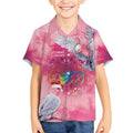 Australia Fight Cancer In All Colors Kid Hawaiian Shirt Galah Pink Tie Dye - Aussie Hoodie