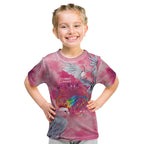 Australia Fight Cancer In All Colors Kid T Shirt Galah Pink Tie Dye - Aussie Hoodie