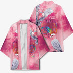 Australia Fight Cancer In All Colors Kimono Galah Pink Tie Dye - Aussie Hoodie