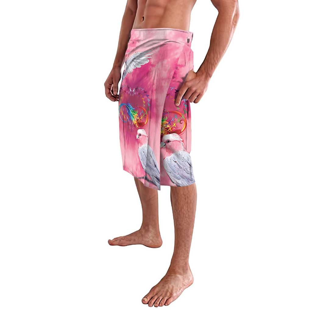 Australia Fight Cancer In All Colors Lavalava Galah Pink Tie Dye - Aussie Hoodie