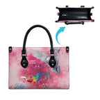Australia Fight Cancer In All Colors Leather Bag Galah Pink Tie Dye - Aussie Hoodie